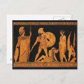 De Engel en het Briefkaart van de Amazons (Voorkant / Achterkant)