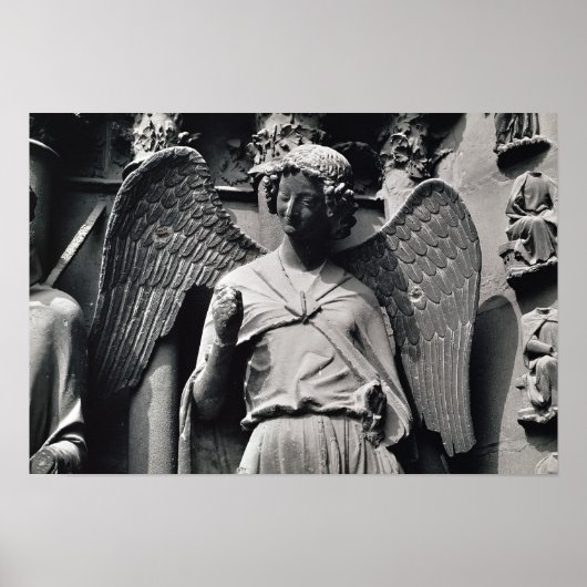 De engel met een glimlach poster (Voorkant)