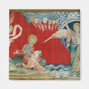 De engel met een open boek magneet