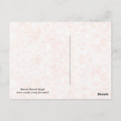 De Engel van Basset Hound Briefkaart (Achterkant)