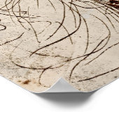 De engel van de aankondiging van Barbieri Poster (Hoek)