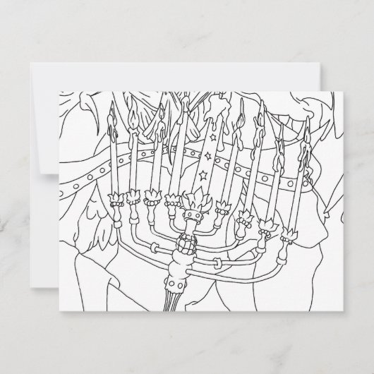 De Engel van de Chanoeka (Voorkant)