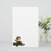 De Engel van de hulst Briefpapier (Staand voorkant)