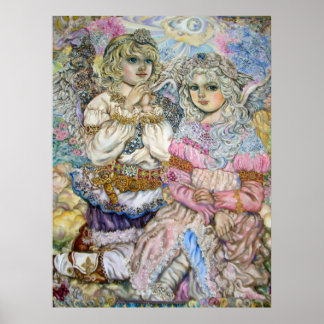 De engel van de lichtflits. poster