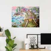 De engel van de parelschelpdieren. poster (Thuiskantoor)