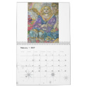 De engel van de roos kwarts klok. kalender (Feb 2027)