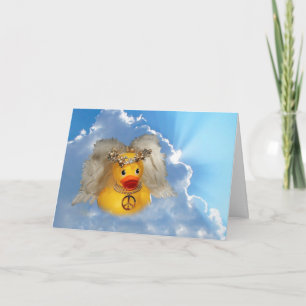 De Engel van de vrede Feestdagen Kaart