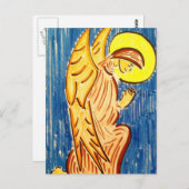 De Engel van het gebed Briefkaart (Voorkant / Achterkant)