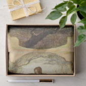 De engel van het leven van Giovanni Segantini Tissuepapier (Geschenk)