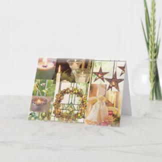 De Engel van Kerstmis Feestdagen Kaart