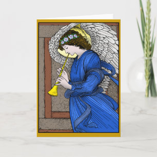 De Engel van Kerstmis Feestdagen Kaart