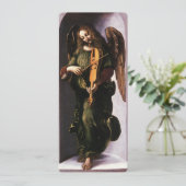 De engel van Leonardo da Vinci in het groen met ee (Staand voorkant)