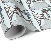 De Engel van Moravian van kunsten en van Ambachten Cadeaupapier (Rol Hoek)