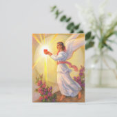 De Engel van Saint-Valentijn Feestdagenkaart (Staand voorkant)