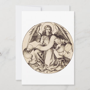 De Engel van Sint-Mattheus - Fijn Kunstsymbool Kaart