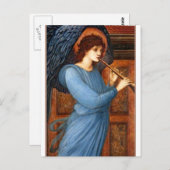 De engel van Sir Edward Burne-Jones Briefkaart (Voorkant / Achterkant)