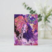 De engelen hierboven briefkaart (Staand voorkant)