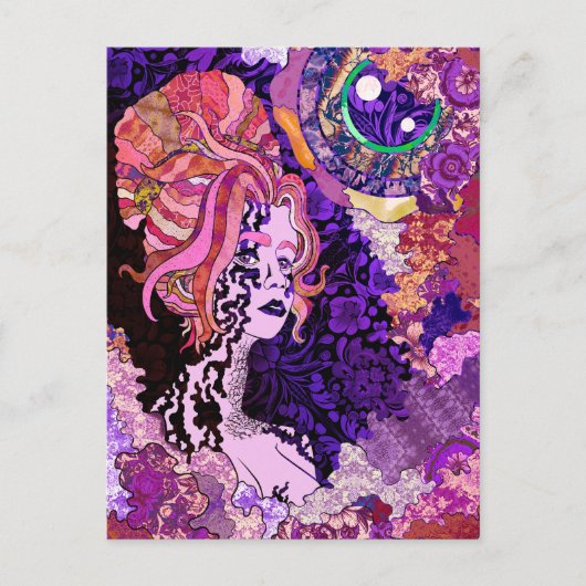 De engelen hierboven briefkaart (Voorkant)