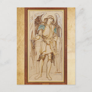 De engelen van de hiërarchie aartsengel, Burne Jon Briefkaart