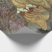 “De engelen” van Edmund Dulac Cadeaupapier (Hoek)