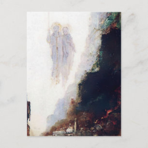 “De engelen van Sodom” door Gustave Moreau Briefkaart
