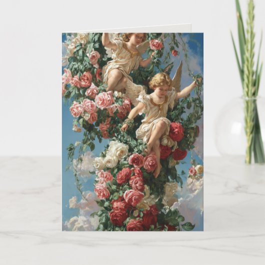 De engelencollectie van ArtDesignsByBlake.com Kaart (Voorkant)