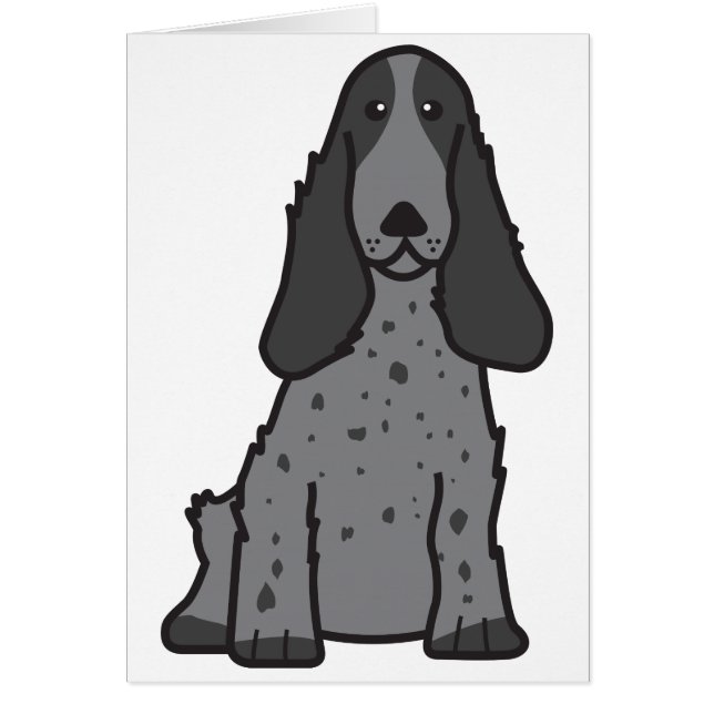 De Engelse Cartoon van de Hond van de (Voorkant)