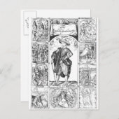 De Engelse Gentleman Briefkaart (Voorkant / Achterkant)