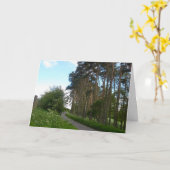 De Engelse Kaart van de Kant van de weg en van de (Gele Bloem)