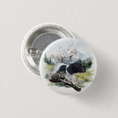De Engelse Pointer Ronde Button 3,2 Cm (Voorkant /achterkant)