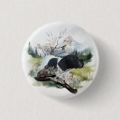De Engelse Pointer Ronde Button 3,2 Cm (Voorkant)