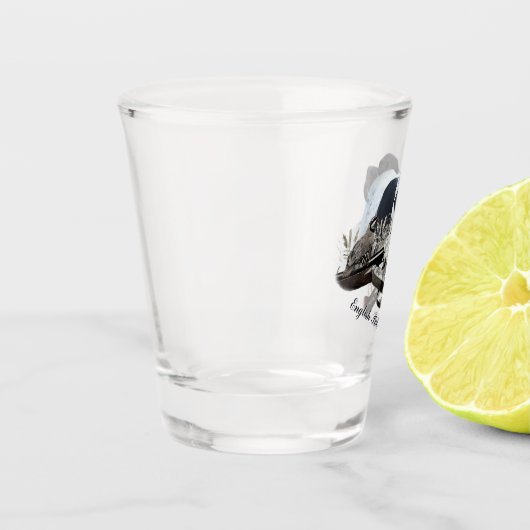 De Engelse Pointer Shot Glas (Links)