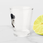 De Engelse Pointer Shot Glas (Rechts)