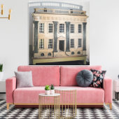 De Engelse pop van het Grote Huis Canvas Afdruk (Insitu (Woonkamer))