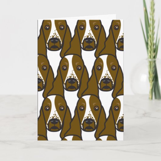 De Engelse Spanielen van de Aanzetsteen Kaart (Voorkant)