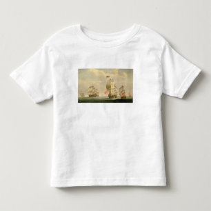 De Engelstalige vloot onder water Kinder Shirts