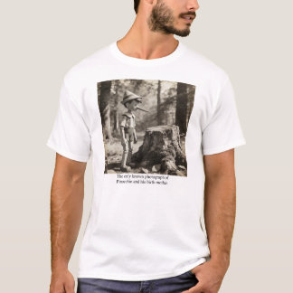 De enige bekende foto van Pinocchio en zijn moeder T-shirt
