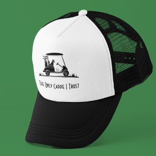 De enige caddie die ik vertrouw Golden Retriever i Trucker Pet