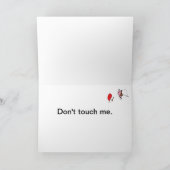 De enige Dag van de Voorlichting Feestdagen Kaart (Binnen)