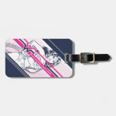 De enige en enige vrouwelijke redebeelden bagagelabel (Voorkant horizontaal)