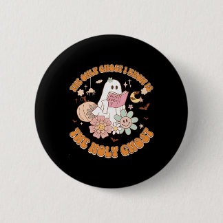 De enige gastheer die ik ken is de Heilige Ghost F Ronde Button 5,7 Cm