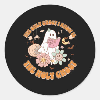 De enige gastheer die ik ken is de Heilige Ghost F Ronde Sticker
