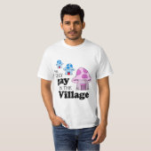 De enige homo in het dorp t-shirt (Voorkant volledig)