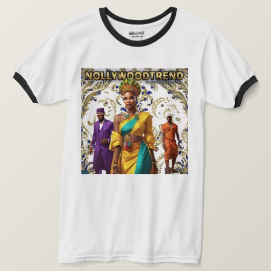 DE ENIGE HOUTEN TREND. T-SHIRT (Design voorkant)