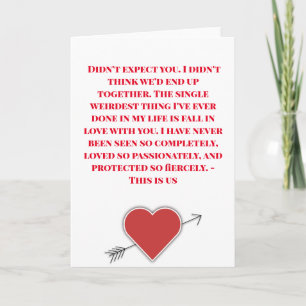 De enige jij die de weg naar mijn hart kent feestdagen kaart