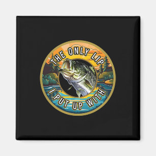 De enige lip die ik heb verdragen is Vissende nieu Magneet