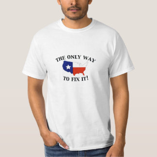De enige manier om het op te lossen t-shirt