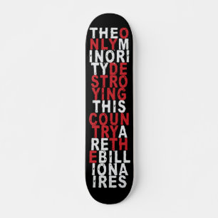 De enige minderheid die dit land vernietigt is de skateboard