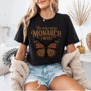 De enige oranje monarch die ik wil, geen koningen t-shirt