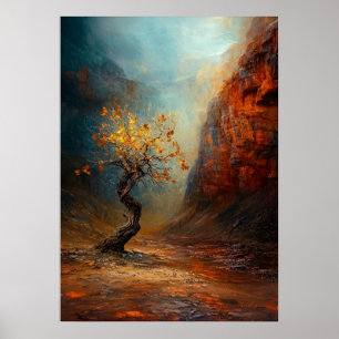 De Enige Overlevende Boom - Majestueus Kanjerlands Poster